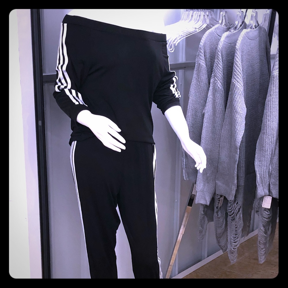 Striped Jogging set